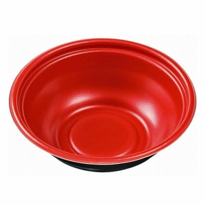 麺容器 エフピコ MFPホット麺19(61)鉢 M赤黒