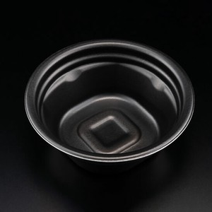 惣菜・スープ容器 リスパック ホット ほっこり 145-50B 黒