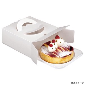 ヤマニパッケージ ケーキ箱 エコガトー4号トレー付