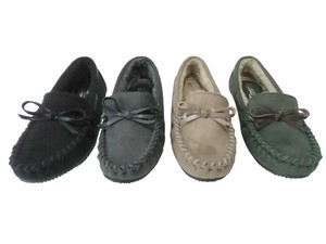 Shoes Ribbon Water-Repellent Suede Ladies