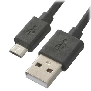 USBケーブル2A USB-マイクロB 1m