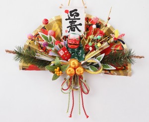 お正月【受注生産品】Japanese traditional New Year style for 2024  華扇大　壁掛けタイプ