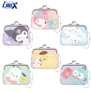 Coin Purse Gamaguchi Sanrio Characters NEW