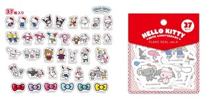 Planner Stickers Flake Sticker Hello Kitty Sanrio Characters 37-pcs