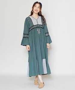 Casual Dress One-piece Dress Embroidered M