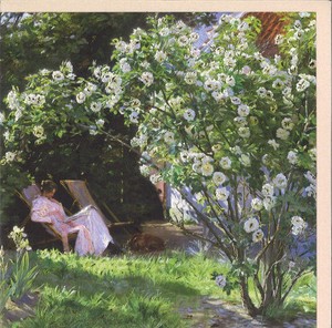 グリーティングカード アート クロイヤー「バラの花」 名画 箔押し加工 2023新作