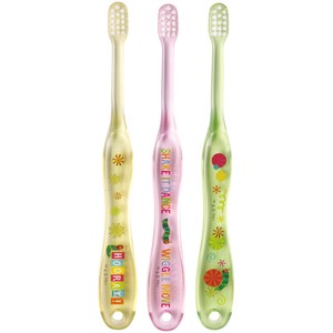 Toothbrush The Very Hungry Caterpillar Clear 3-pcs set