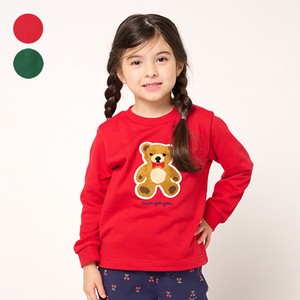 Kids' 3/4 Sleeve T-shirt Embroidered M Retro