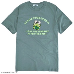 T-shirt T-Shirt Kerokerokeroppi Spring/Summer Chain Stitch Embroidered