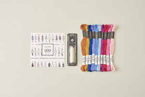 100ネエサン　刺しゅう糸　11色セット  (ディープ)