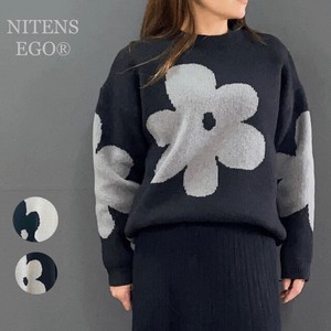 Sweater/Knitwear Pullover Floral Pattern