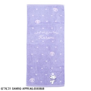 Hand Towel Sanrio Face KUROMI