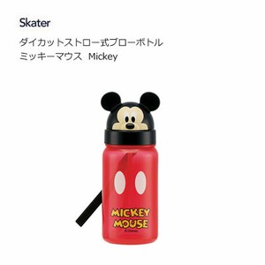 ダイカットストロー式ブローボトル ミッキーマウス  Mickey スケーター PBS3STD