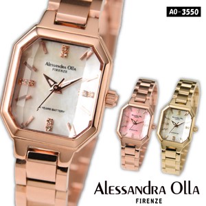 新着 Alessandra Olla 腕時計 レディース クオーツ　AO-3550