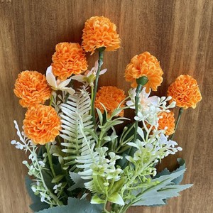 Artificial Plant Flower Pick Orange