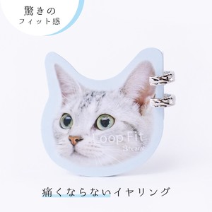 Clip-On Earrings Earrings Nickel-Free Natural Made in Japan
