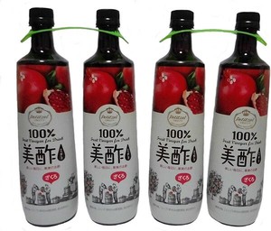 CJジャパン 美酢 ざくろ味 900ml 4本セット 希釈果実酢 韓国飲料