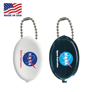 COINCASE NASA-Insignia コインケース キーホルダー アメリカン雑貨 MADE IN USA