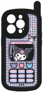 サンリオキャラクターズ iPhone 15 Pro対応レトロガラケー風ケースクロミ SANG-383KU