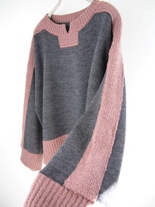 Sweater/Knitwear Pullover Boucle Wide Autumn/Winter 2023 Made in Japan