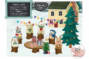 【クリスマス特集】フォレストカフェシリーズ　マスコット7種