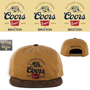 BRIXTON×COORS 150 ARCH HP SNPK  21281
