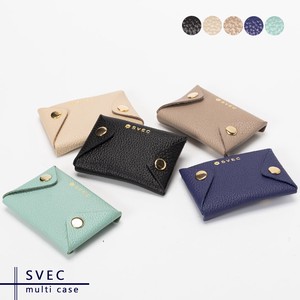 SVEC Pouch/Case Genuine Leather Ladies' Small Case Made in Japan