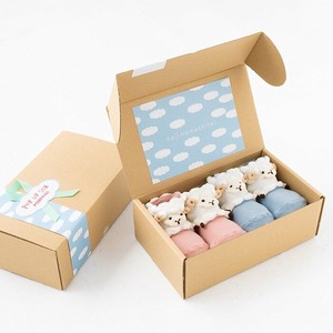 儿童袜子 羊 2双 日本制造