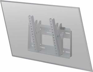 ハヤミ工産 テレビ壁掛金具 50v型まで対応 VESA規格対応 上下角度調節可能 ホワイト MH-453W