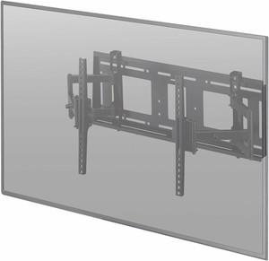 ハヤミ工産 テレビ壁掛金具 70V型まで対応 VESA規格対応 上下左右角度調節可能 ブラック MH-775B