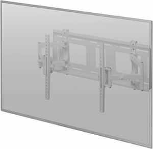 ハヤミ工産 テレビ壁掛金具 70V型まで対応 VESA規格対応 上下左右角度調節可能 ホワイト MH-775W