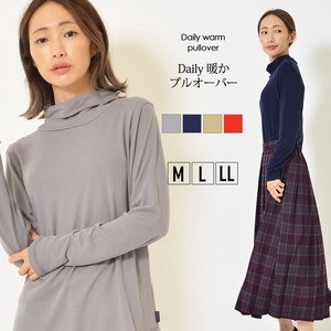 T-shirt Design Pullover High-Neck Tops L Ladies' M Simple