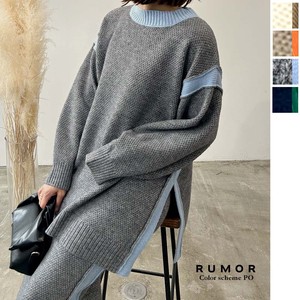 Sweater/Knitwear Color Palette Pullover Alpaca Touch 2023 New