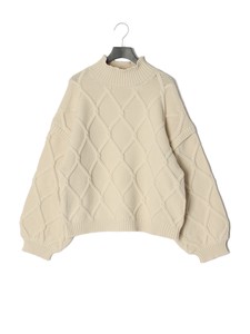 Sweater/Knitwear Pullover Diamond-Patterned 2023 New