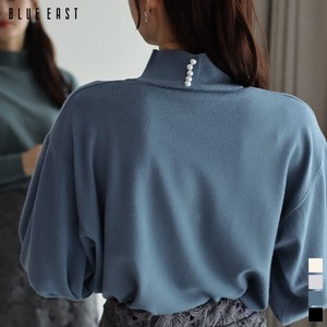 Sweater/Knitwear Tops Puff Sleeve