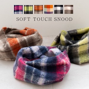 Snood Polyester Check Soft Autumn/Winter