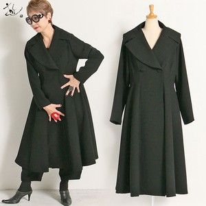 Coat black Formal Georgette Autumn/Winter 2023