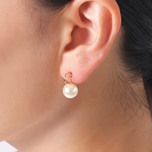 Pierced Earrings Silver Post Spring/Summer