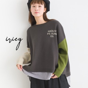 Sweater/Knitwear Knitted Layered Switching Popular Seller