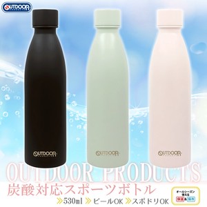 【新商品】OUTDOORPRODUCTS　炭酸対応スポーツボトル・水筒＜3種＞