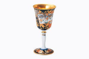 琳派古伊万里様式　ワインカップ（大）【日本製 有田焼 魅力ある日本の古伊万里】
