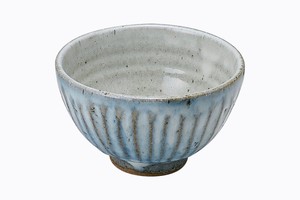 青萩彫　飯碗【日本製 信楽焼 陶器】