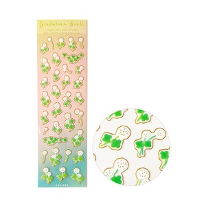 DECOLE Stickers Sticker White Clover Made in Japan