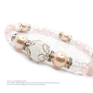 Gemstone Bracelet Design Cherry Blossom Color