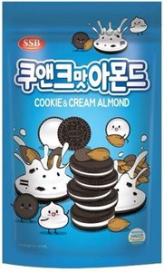 SSB クッキー＆クリームアーモンド 180g  韓国人気お菓子 【大人気アーモンドシリーズ】