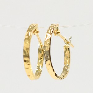 Pierced Earrings Gold Post Gold Design