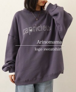 Sweatshirt Brushed Lining Embroidered Autumn/Winter 2023