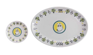 【ムーミン】餃子皿セット 中華 醤油皿付き 小皿