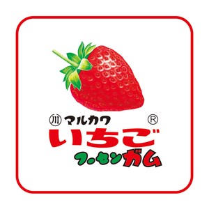 【ティーズ】お菓子シリーズやわらかミニタオル　マルカワフーセンガム／いちご