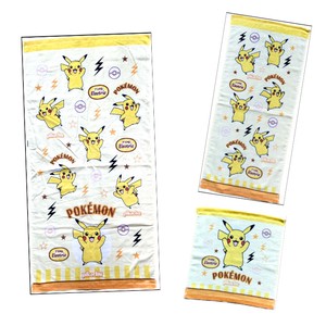 Hand Towel Pikachu Bath Towel Face Pokemon